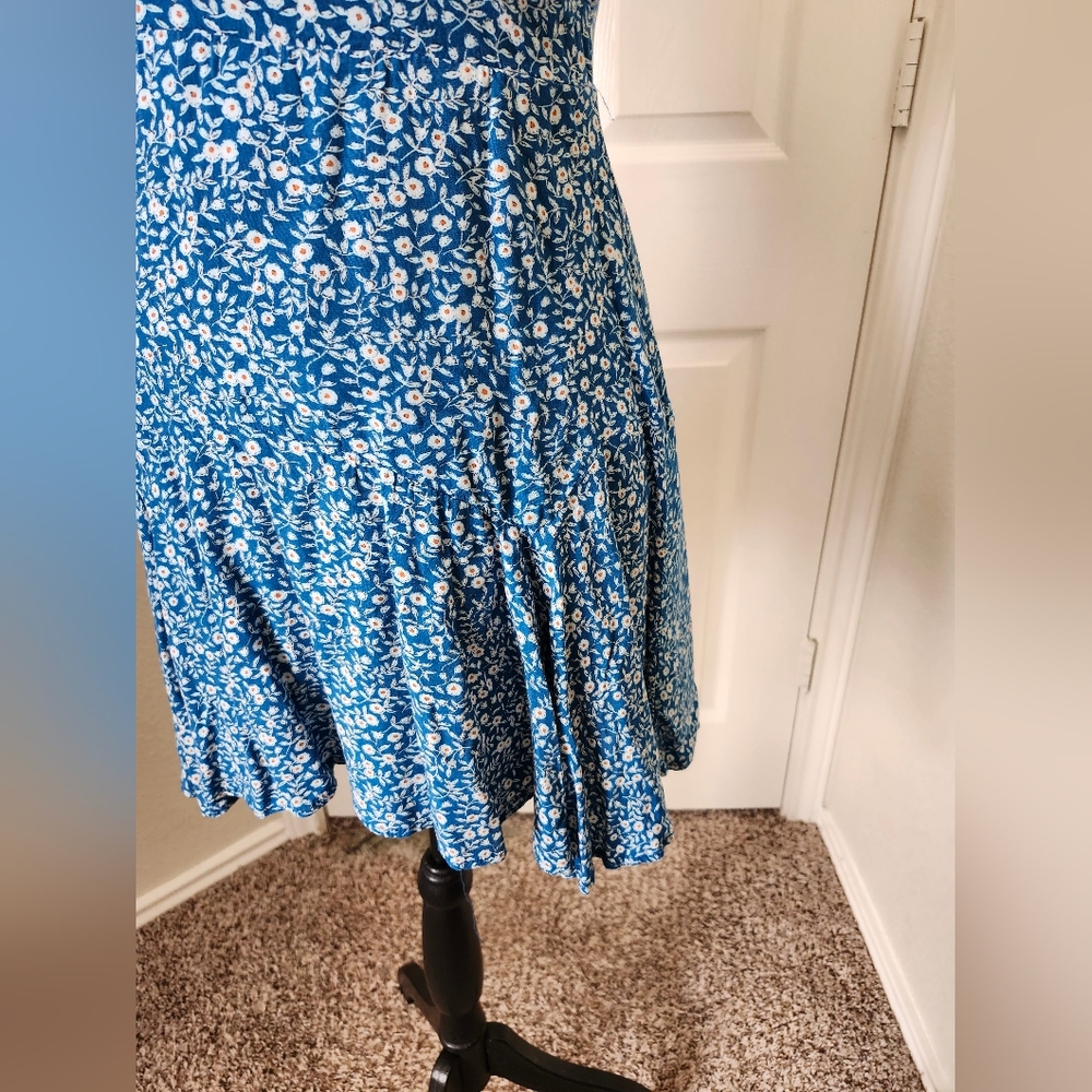 Princess Polly Ditsy Blue Floral Mini Dress - Picture 11 of 12